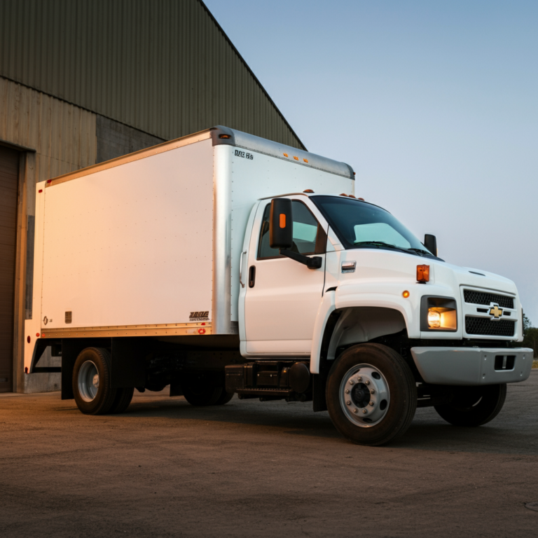 2009 chevrolet c6500 box truck 13'6